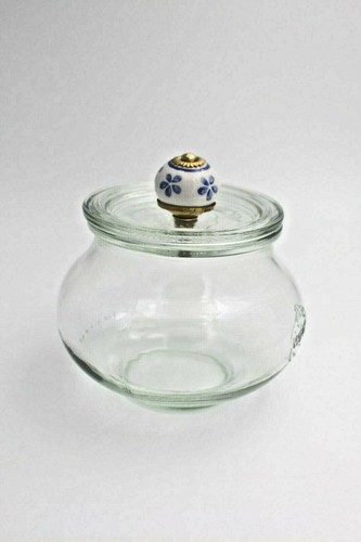Diy gebohrt weck glas - gebohrt,
