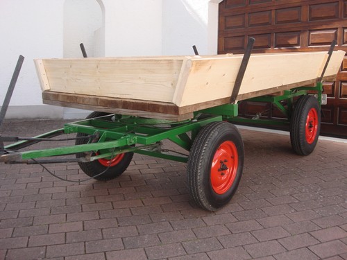 Traktor anhänger zweiachser - anhänger,