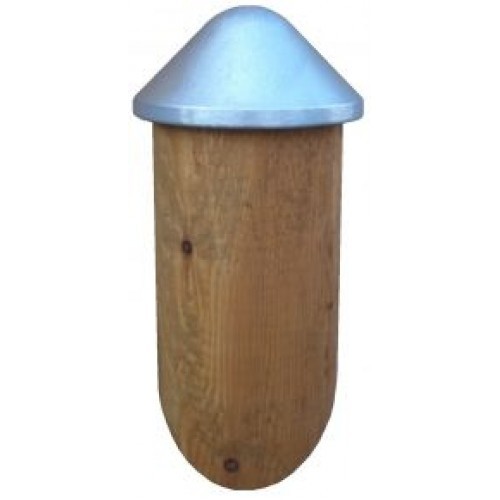 Pfostenkappe aluminium 225 - Ø,