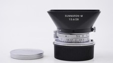 LEICA Summaron-M 28mm F/5,6 ASPH 6bit 11695 5,6/28 chrom silber - Händler