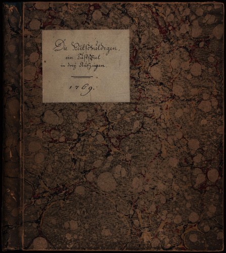 Goethe die mitschuldigen - goethe,,