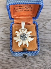 Anhänger Edelweiß Geschnitzt