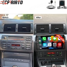 Für BMW E46 3er 318 320 325 M3 Carplay Autoradio Android 15 GPS Navi 64G Kamera