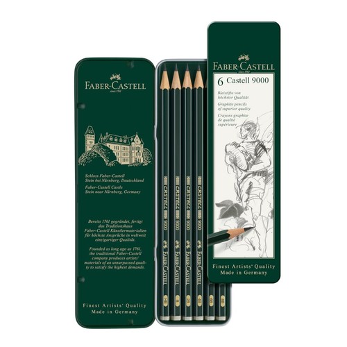 Faber castell 9000 - castell,