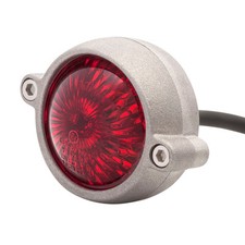 Rücklicht Aluminium LED Chopper Bremslicht E gepr Classic American Retro Style