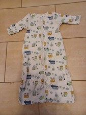 Baby Schlafsack Größe 68 bis 80 Hema Mittelarm Reißverschluss mittig