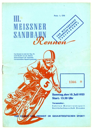 Ddr rennprogramm iii meißner - iii.,