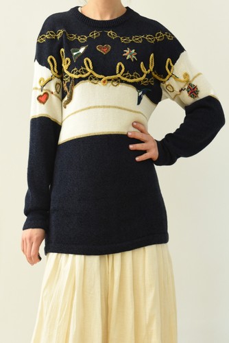 Vintage strick pullover - vintage,
