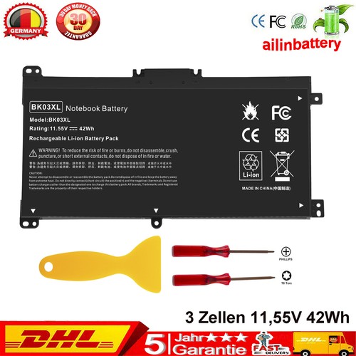 Bk03xl akku für pavilion - bk03xl, hp
