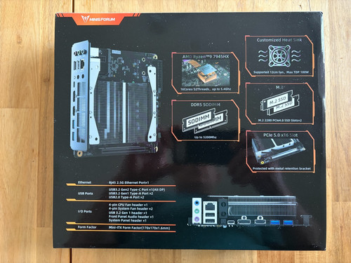 Minisforum bd795i modt itx - minisforum,