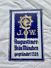 Blechschild Augustiner Bräu