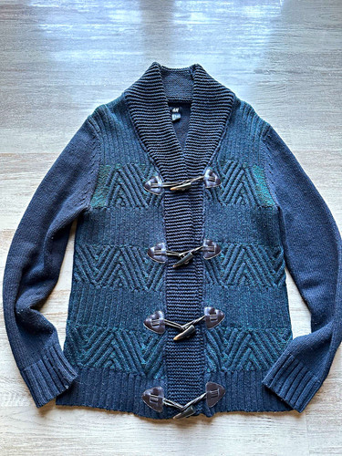 Herren strickjacke blaugr - herren,