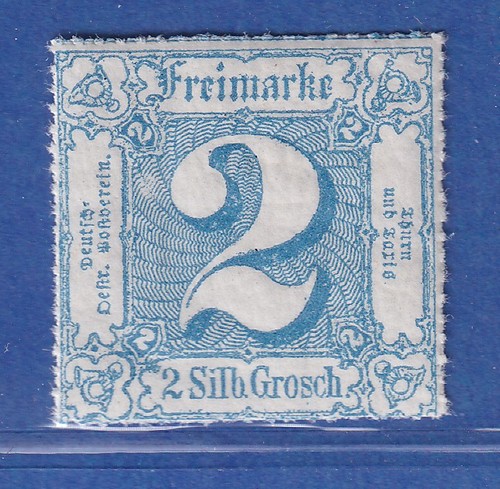 Thurn und taxis 1865 freimarke - und,