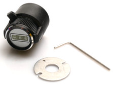 Vishay Potentiometer Drehknopf Schwarz Ø 30.6mm x 31.5mm | 23A21B10