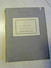 sehr rare alte Noten Luigi Nono il canto sospeso Klavierauszug B. Schott Mainz