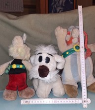 Asterix,  Obelix und Idefix Plüschfiguren