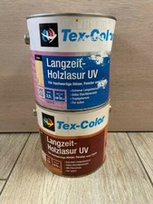 11,96€/L Tex-Color Langzeit-Holzlasur UV 2,5L Holz-Lasur Fenster-Tür-Lasur (A45)