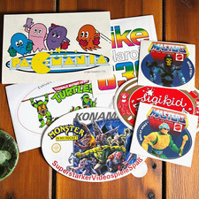 Vintage Aufkleber - 80er 90er