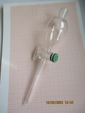 Scheidetrichter 100 ml mit Glas-Hahn, Neu, Glas, Labor