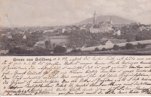 Ansichtskarte goldberg - ansichtskarte,
