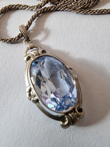 Art deco anhänger 835 silber - art,