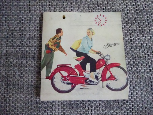 Simson moped prospekt - simson,