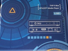 TVIP S-Box v.605 TV IP 4K HEVC HD Android 6.0 Linux Multimedia 5GHz Wlan