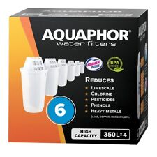 6x ORIGINAL AQUAPHOR Wasserfilter A5H für hartes Wasser (350l), EXTRA KALKSCHUTZ