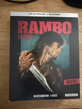 Rambo Trilogy - Teil 1-3 - 4K UHD - Blu-ray - Sylvester Stallone