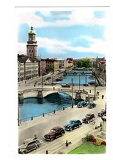 Schweden. Göteborg. Stora Hamnkanalen. R/P. Autos. Brücke.