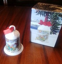1991 Hutschenreuther Weihnachtsglocke 1991 Porzellan