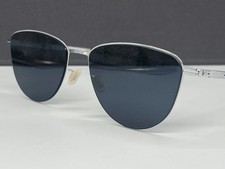 ic Berlin Sonnenbrille Herren Damen chome silber oval cat eye Pali NP370€