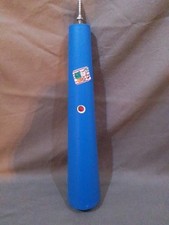 IKEA MAMMUT GROSSES RUNDES TISCHBEIN ERSATZ (NUR 1 BEIN ) BLAU / MIT BEFESTIGUNG 