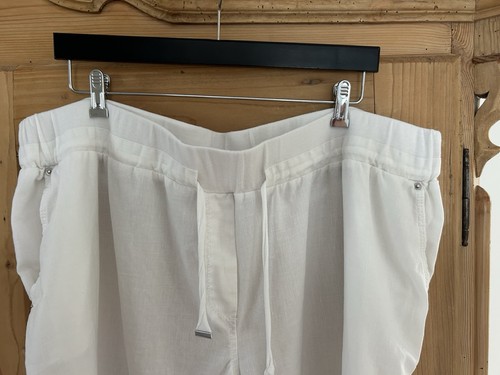 Hochwertig leinen hose - 3/4,