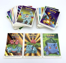 Pokemon Dunkin Boomer 107 Verschiedene Karten Sticker Aufkleber 2000 Vintage