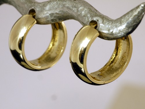 333 gold kleine creolen - gold,