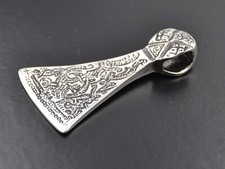Wikinger Axt Anhänger Streitaxt Amulett keltisch Kelten Talisman celtic 23126C