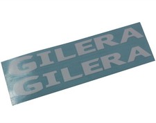 Aufkleber gilera weiss 32 - aufkleber,
