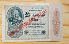 1000 mark reichsbanknote vom - 1000,