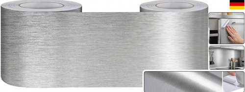 Bordüre selbstklebend silber - selbstklebend,