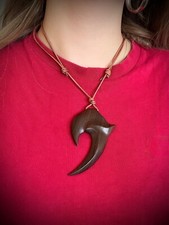 Goa Tribal Anhänger aus Holz