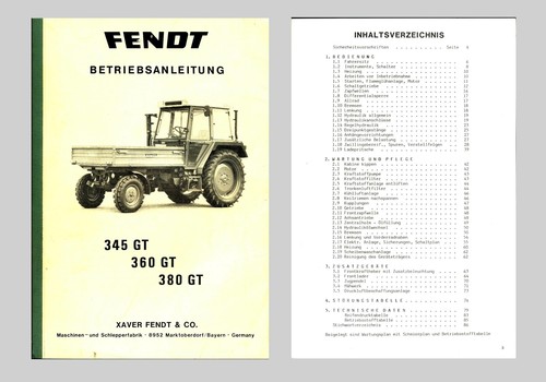 Fendt geräteträger 345 - fendt,
