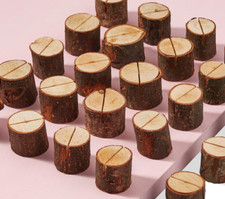 30/50er Holz Tischkartenhalter