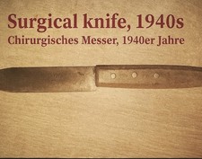 Messer  1940 medizinisches Instrument„Storz“.ww2