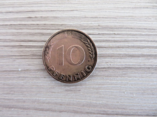 Brd pfennig 1950 - brd, 10