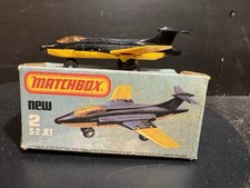 MATCHBOX ~ 1980ER #2 S-2 JET FLUGZEUG MIT BOX ~ ENGLAND ~ TOP ZUSTAND