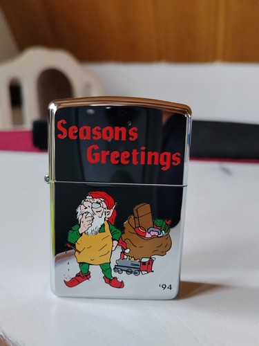 Vintage zippo 1994 christmas - vintage,