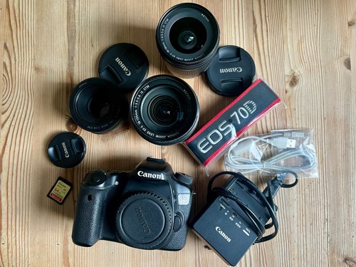 Canon eos 70d schwarz - canon,