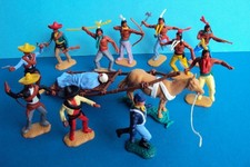 Timpo Nordstaatler Pferd Verletzten-Bahre Mexikaner Indianer Western Wildwest