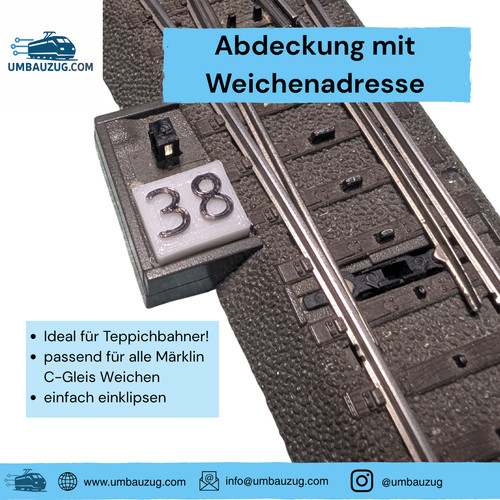 Stück abdeckung für - 20,
